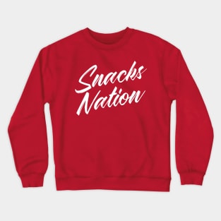 Snacks Nation Crewneck Sweatshirt